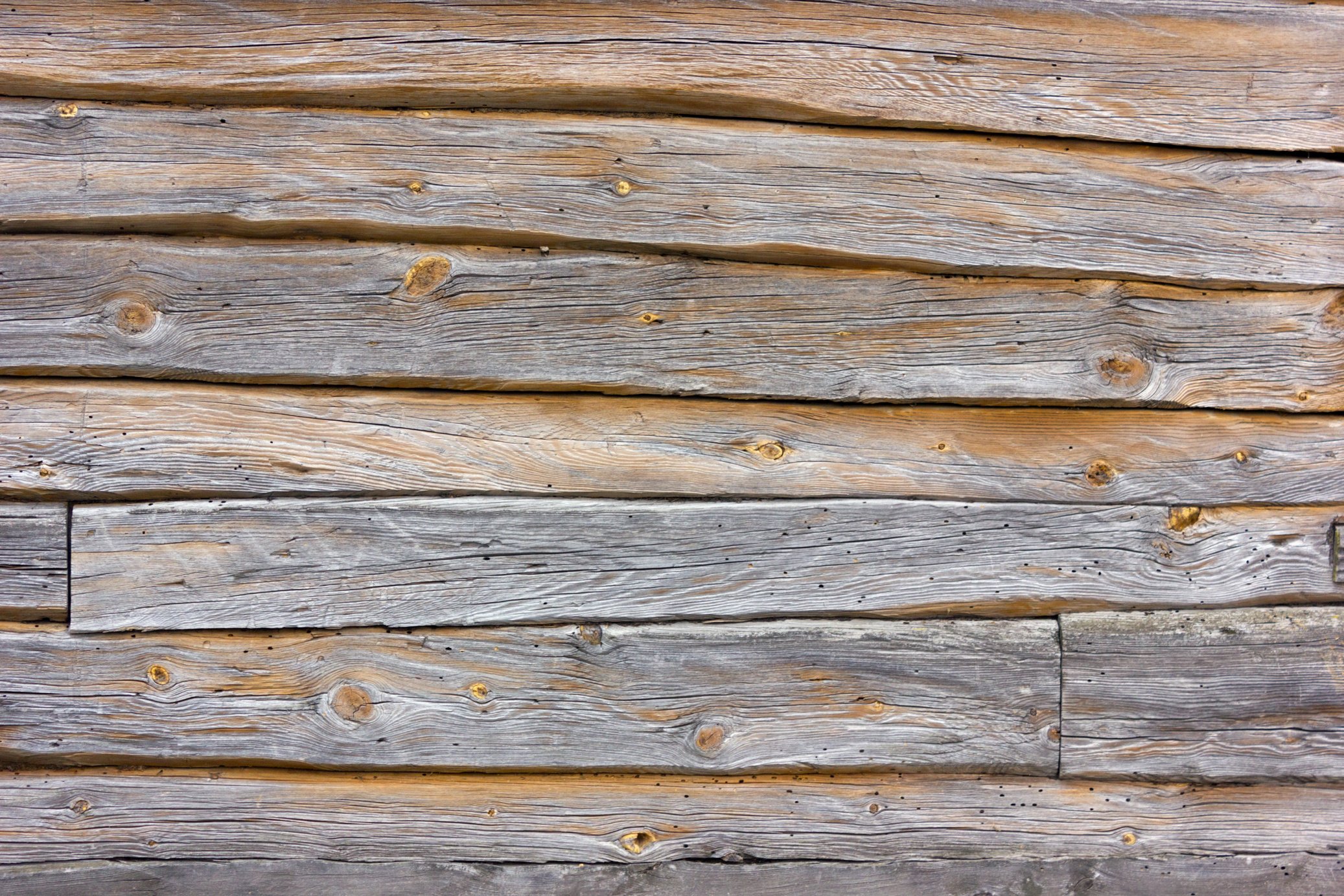 Log Cabin Wall